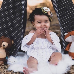 Adorable Lace Rompers for Girl, Boho First Birthday Outfits, Summer Baby Girl Rompers, Newborn Jumpsuit, Toddler Girls Romper, Boho Bodysuit