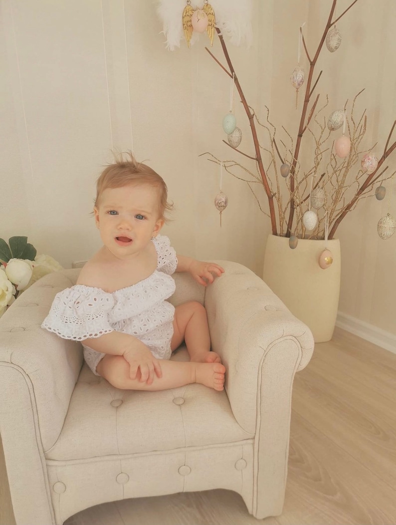 Adorable White Lace Rompers for Baby Girls, Boho First Birthday Outfit, Summer Baby Girl Rompers, Newborn Jumpsuit, Toddler Girls Bodysuit,Adorable Lace Rompers for Girl, Boho First Birthday Outfits, Summer Baby Girl Rompers, Newborn Jumpsuit, Toddler Girls Romper, Boho Bodysuit