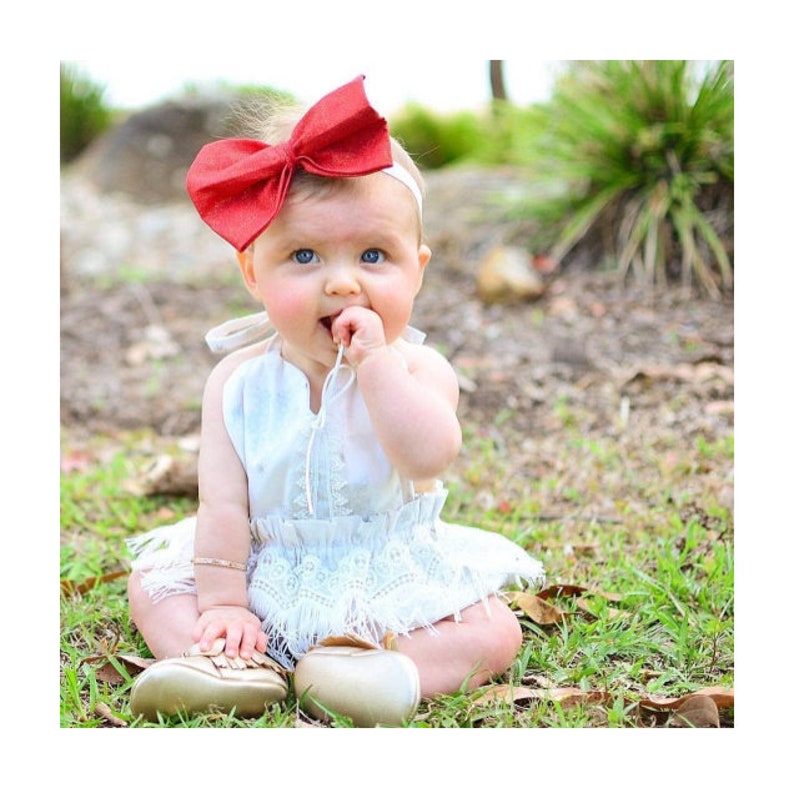 boho baby girl romper