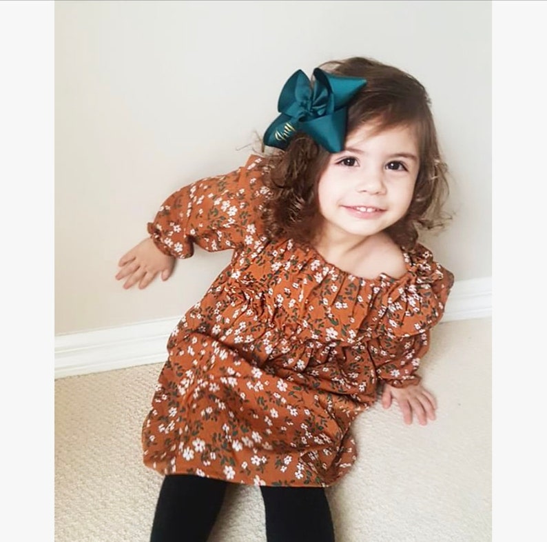 Toddler Fall Dress Girl Fall Dress Toddler Dress Girl Etsy