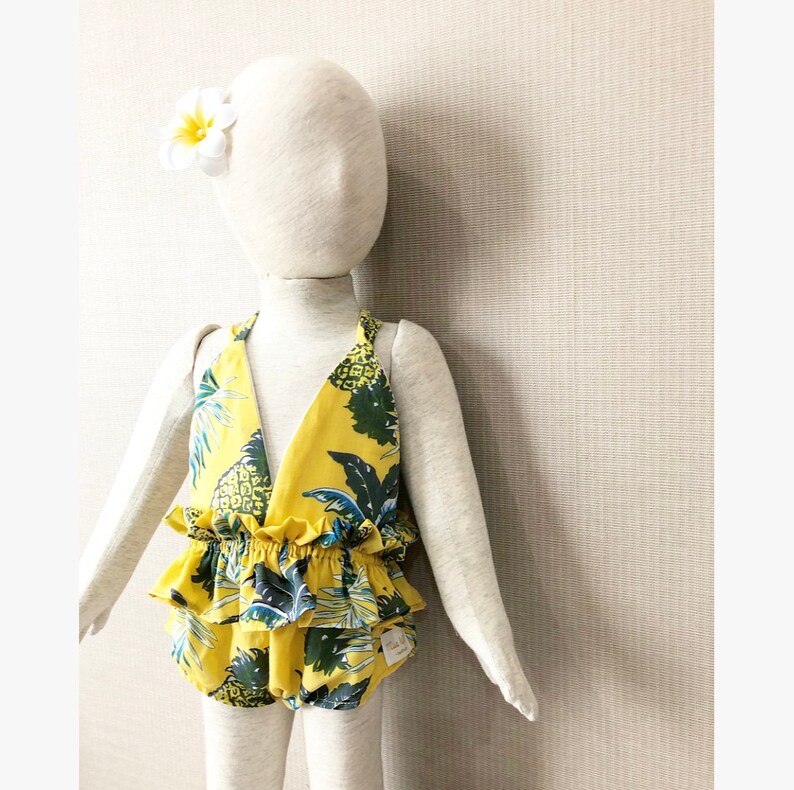 Baby Girl Set Girl pineapple Outfit Girl Summer Outfit Baby Etsy
