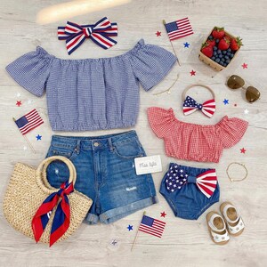 Mommy and Me 4th of July Outfit, Independence Day Mom Daughter Matching Clothes, July Fourth Family Outfit