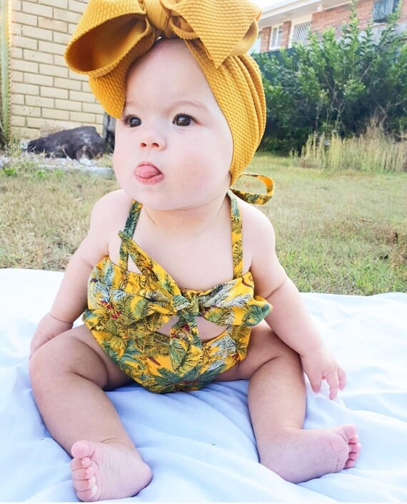 Hawaiian Shirt Hawaiian Baby Girl Outfit Hawaiian Baby Tropical