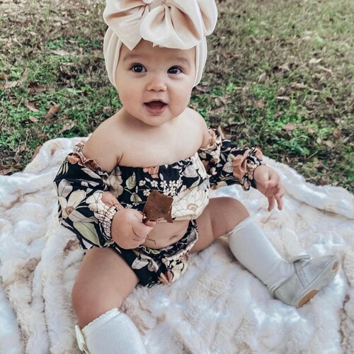 fall dress baby girl Baby Girl Fall Outfit, Personalized Thanksgiving Clothes, Coming Home Set, Baby Shower Gift Photoshoot, Infant Girl Autumn Outfit