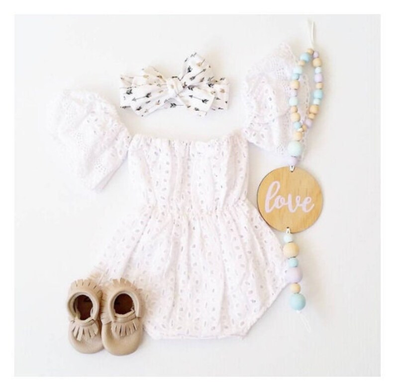 Adorable White Lace Rompers for Baby Girls, Boho First Birthday Outfit, Summer Baby Girl Rompers, Newborn Jumpsuit, Toddler Girls Bodysuit, Adorable Lace Rompers for Girl, Boho First Birthday Outfits, Summer Baby Girl Rompers, Newborn Jumpsuit, Toddler Girls Romper, Boho Bodysuit
