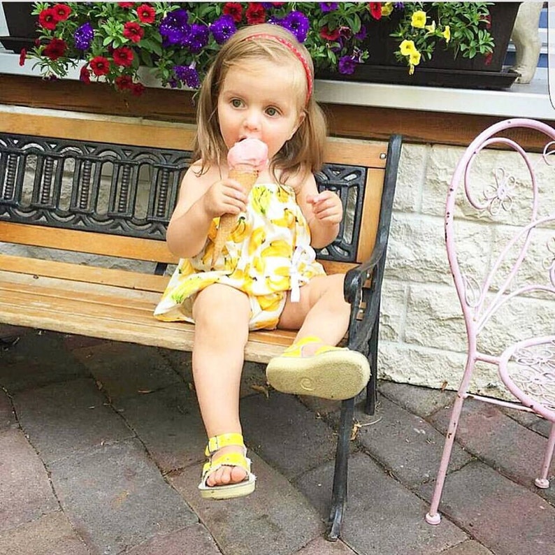Must-Have Beach Baby Outfits for Your Next Vacation, Banana Girls Rompers, Summer Baby Outfit, Newborn Girl Romper, Baby girl gift ideas