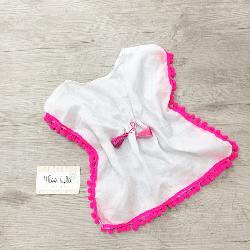 Girls Kaftan Beach Cover Ups for Girls Toddler Beach Kaftan Etsy