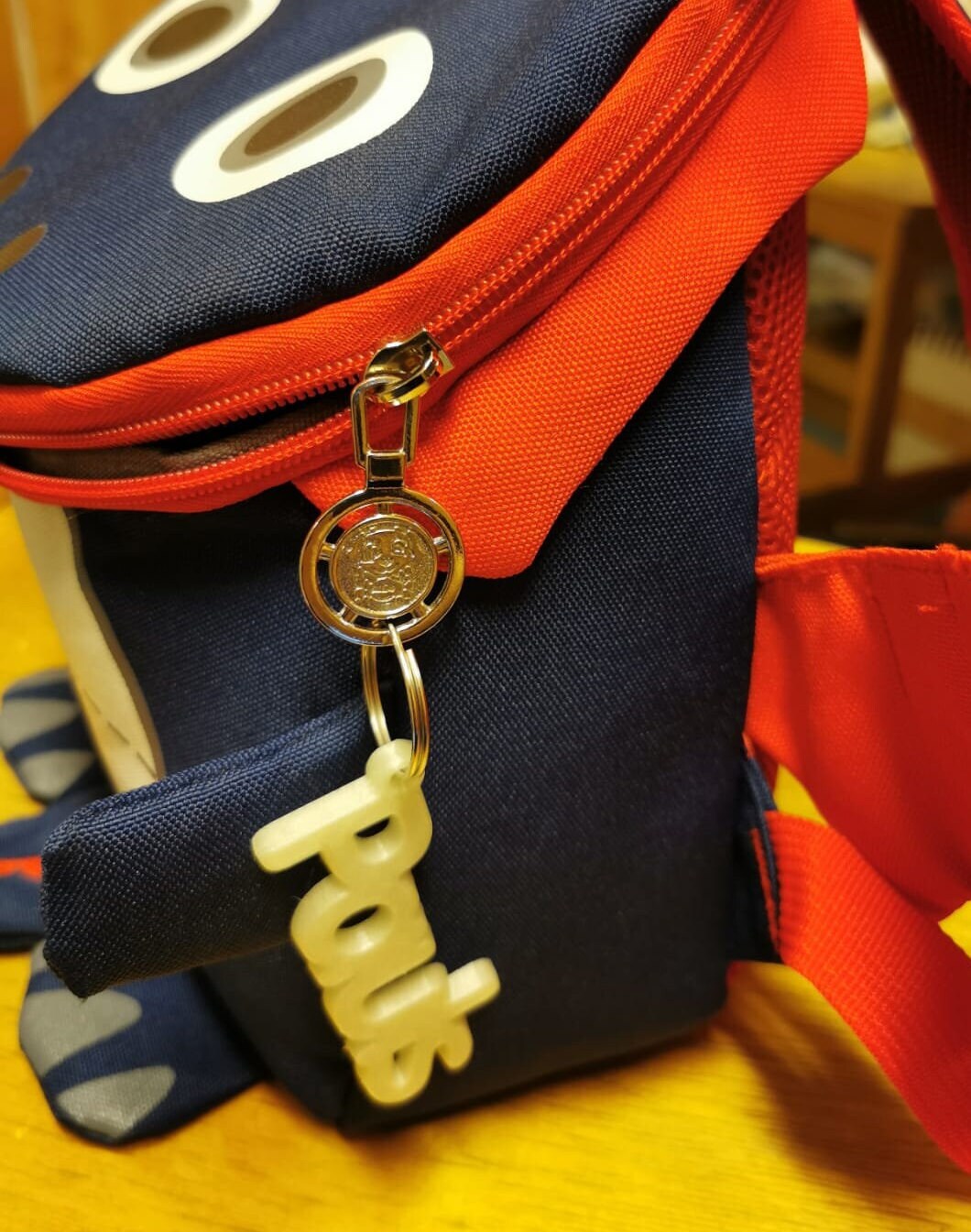 Keychain - Glow in the Dark - Personalized - Gifts for Kids - Gifts for Her - Gifts for Him - School Backpack - Dark in the Glow