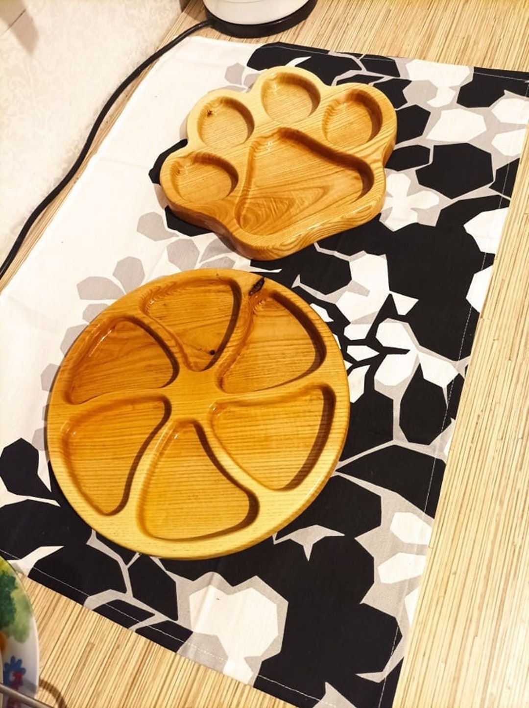 Bowl and Tray Templates XXL Set DXF File for Making Snack Trays and