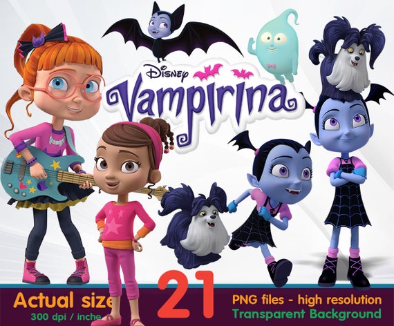 VAMPIRINA CLIPART 21 High Quality PNG Images Clip Art | Etsy