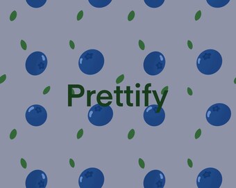 Blueberry seamless pattern file jpeg