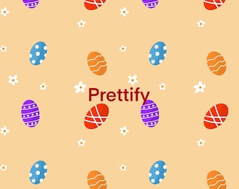 Easter Egg seamless pattern file jpeg