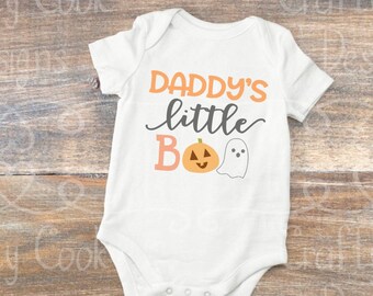 Mommy's Little Boo / Daddy's Little Boo / Traje de Halloween / Primer Halloween / Camisas de Halloween para niños pequeños