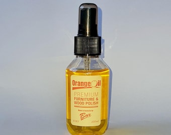 Orange Oil Premium Furniture & Wood Polish 100ml