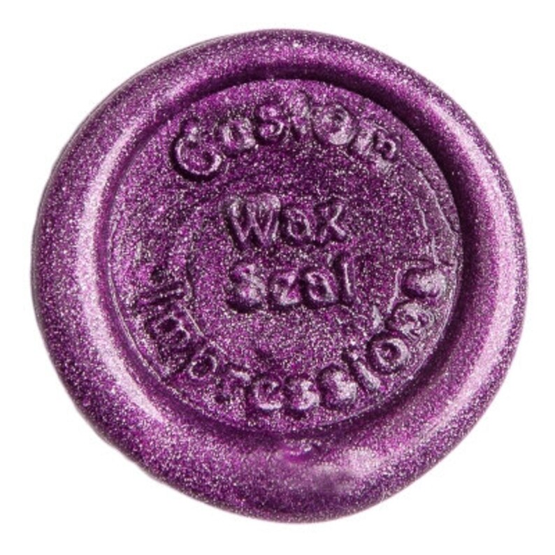 Vegan Metallic Purple Sealing Wax traditional Candle & Glue Etsy