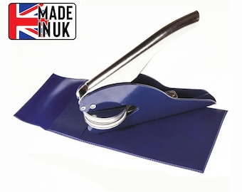 Custom Company Seal Embosser: 38mm Metal Corporate Stamp