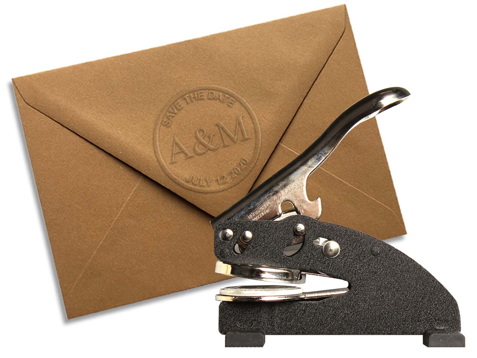 Wedding embosser envelopes and letterheads desk embosser Etsy