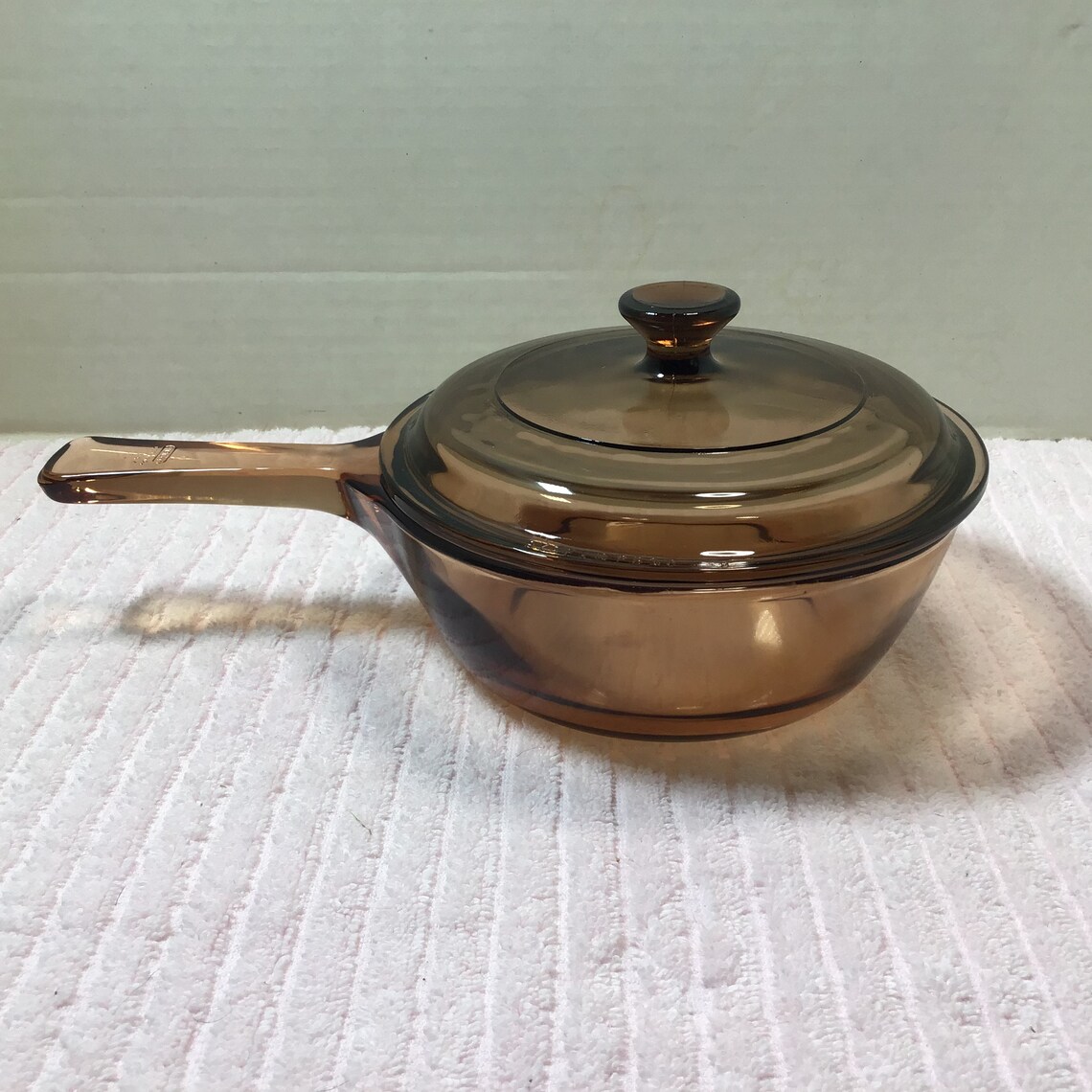 Corning Vision Cookware Small Sauce Pan With Lid 0.5 Liter Etsy