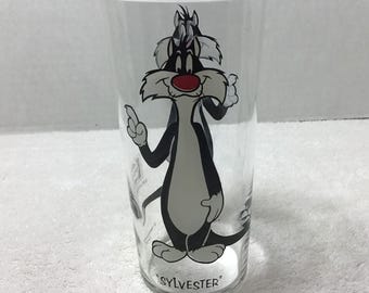 Pepsi Collector Series Glass "Sylvester" Warner Bros. INC. 1973