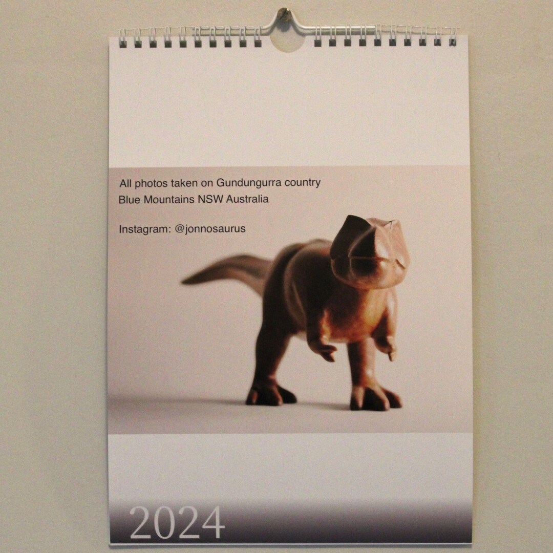 2025 Dinosaur Calendar Etsy