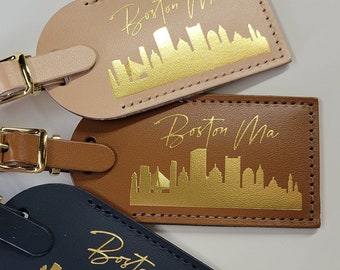 NEW*** Boston You're My Home! Luggage Tag Gifts - Wedding - Birthday - Shower & More! @CurrysLeather