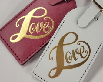 Love Luggage Tag Gifts - Wedding - Birthday - Shower & More! @CurrysLeather