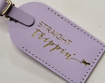 NEW*** Straight Trippin' Luggage Tag Gifts - Traveler - Wedding - Birthday - Shower & More! @CurrysLeather