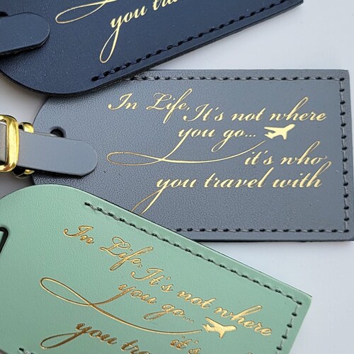 Jewelry Adviser Gifts Nickel-plated Luggage Tag Jewelry Adviser Gifts Nickel-plated Luggage Tag