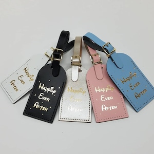 Happily Ever After in Disney Luggage Tags Made by CurrysLeather image 5