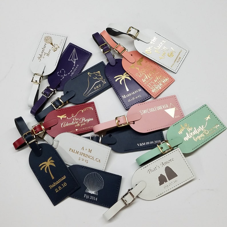 Custom Luggage Tags Company Logos Event Tags Made in the Etsy