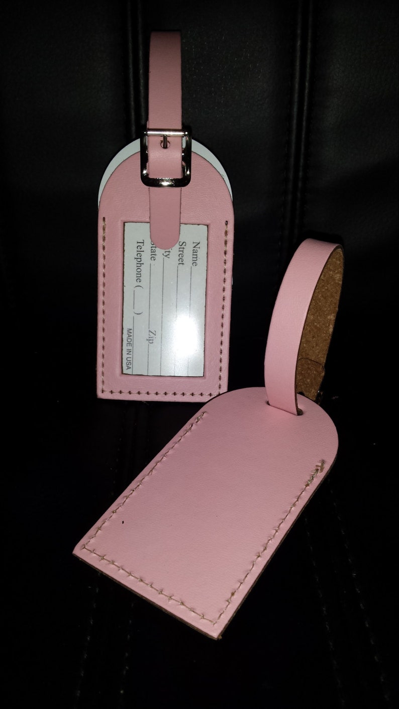 BLANK BULK Luggage Tag Wedding Favors Made in the USA Sold Etsy