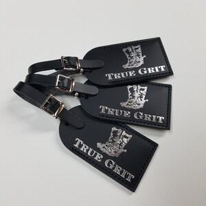 Custom Company Logo Luggage Tags Events Made in the USA by CurrysLeather image 6