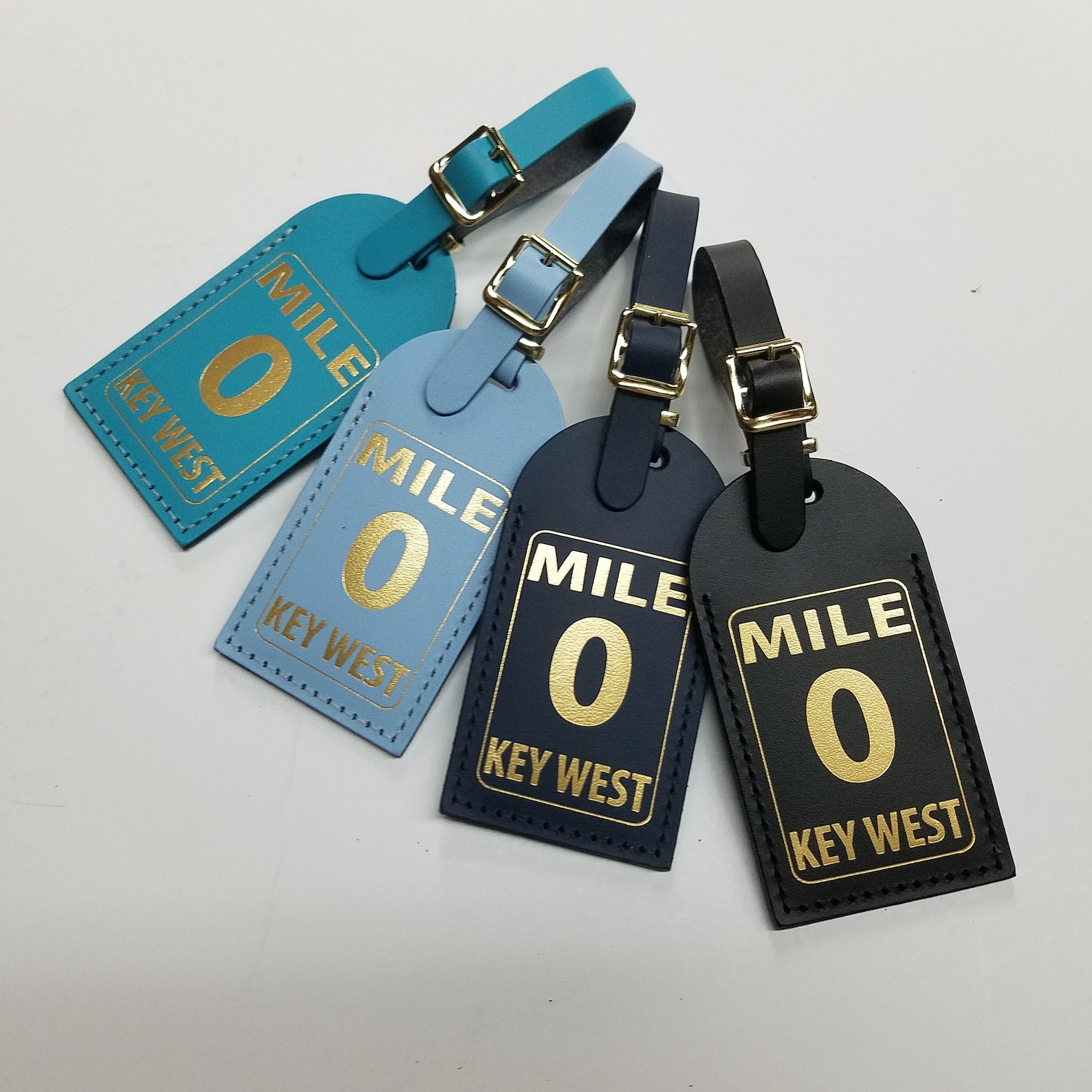 MILE 0 Key West Luggage Tag Gifts Traveler Wedding Etsy