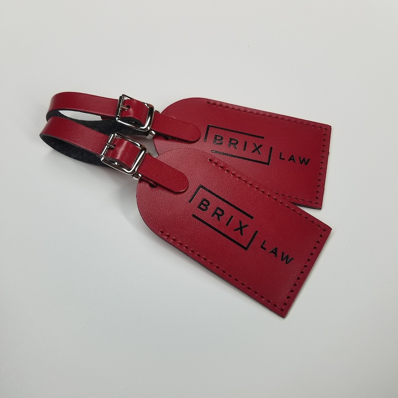 Custom Company Logo Luggage Tags Events Made in the USA by Etsy