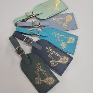 Adventure is Out There Disney UP Luggage Tag Gifts Traveler Wedding Birthday Shower & More Made in Massachusetts image 5