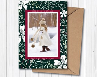 HOLIDAY PHOTO CARDS Christmas Cards Holiday Cards | Etsy