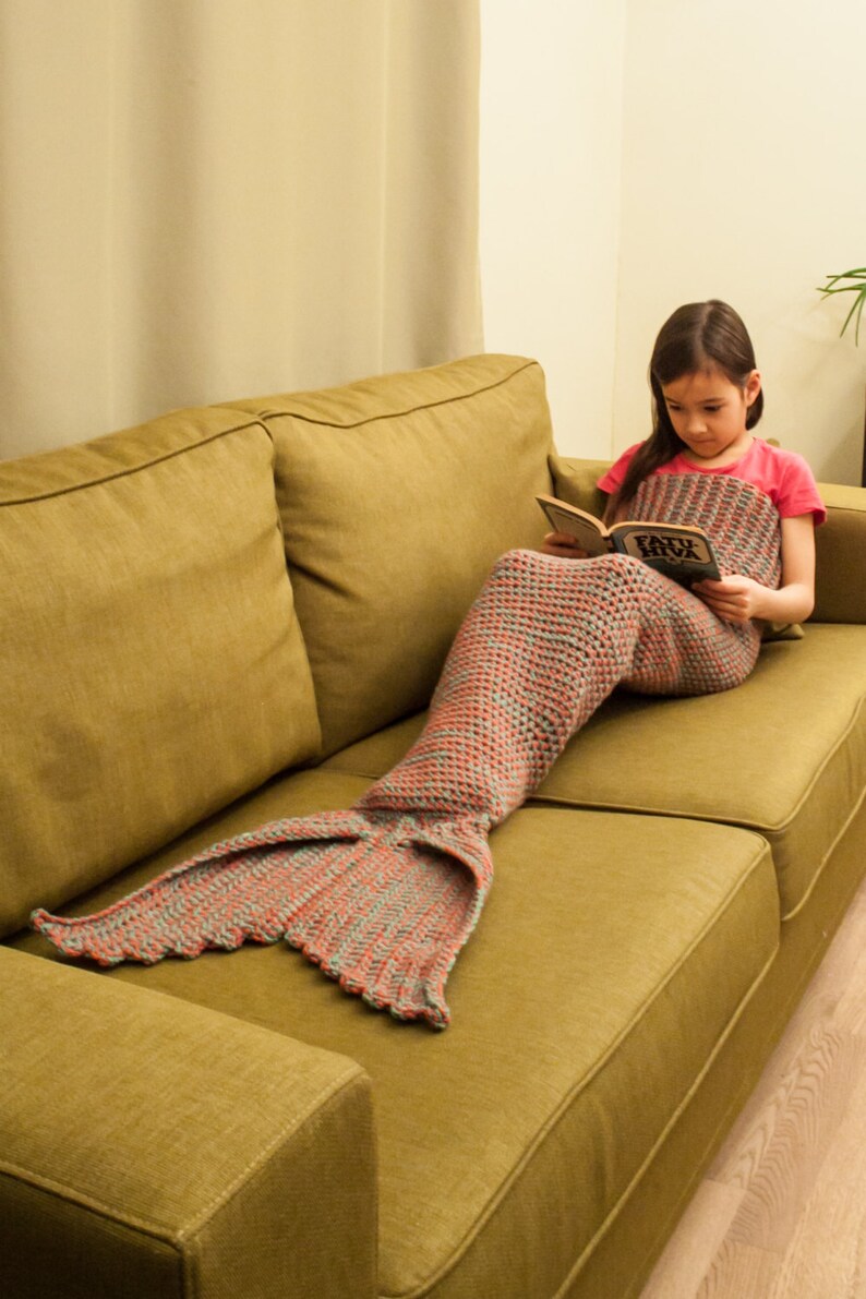 Download Mermaid Tail CROCHET Pattern Children and Adult Sizes S M ...