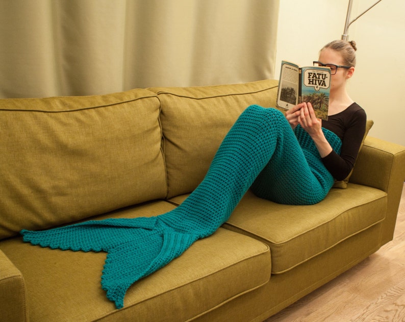 Download Mermaid Tail CROCHET Pattern Children and Adult Sizes S M ...