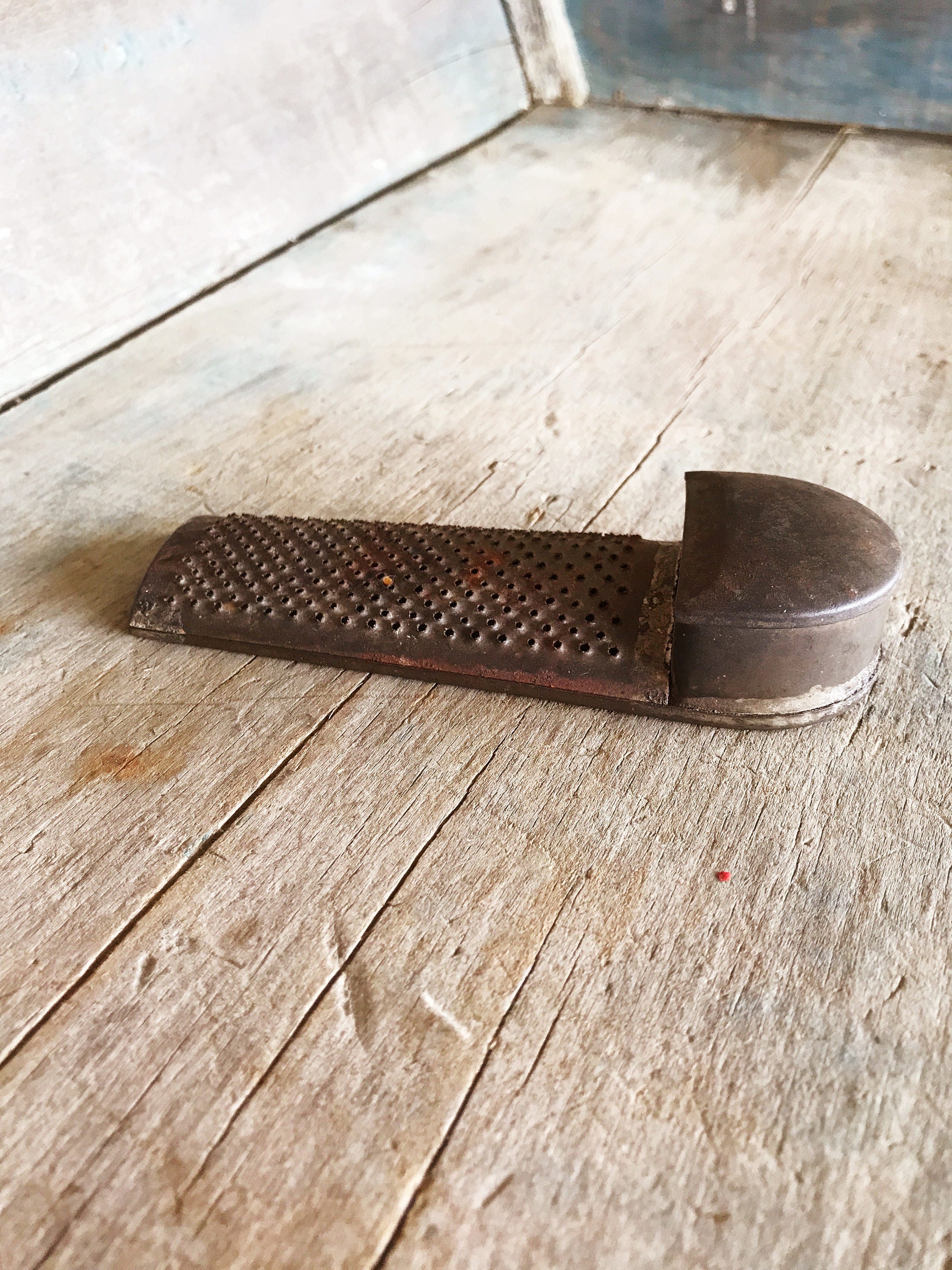 Antique Handmade Nutmeg Grater 1800's Tin Nutmeg Grater Etsy