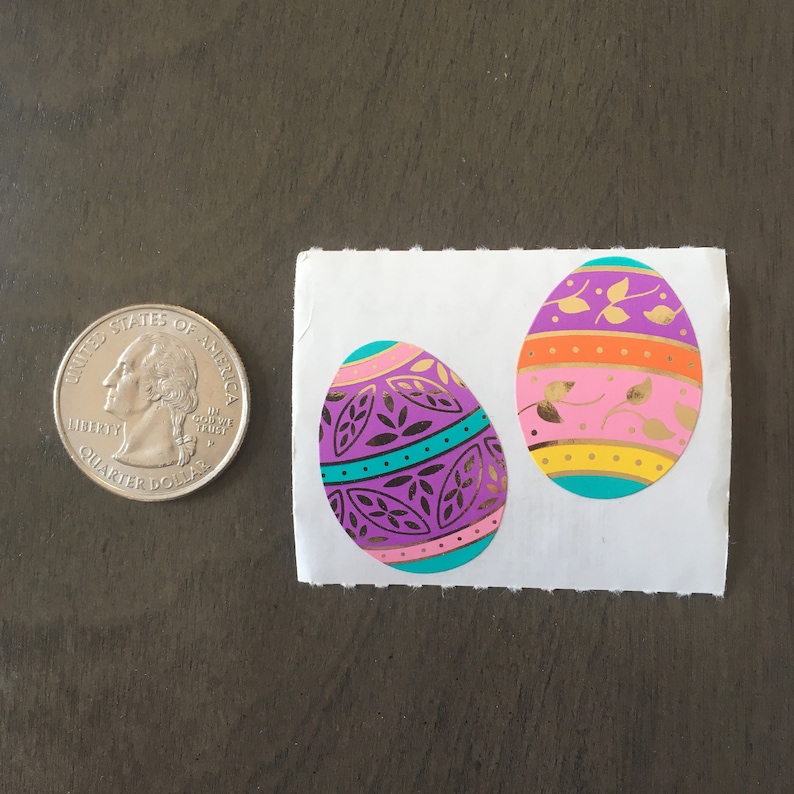 Mrs Grossman EASTER EGGS SMALL Stickers EASTER