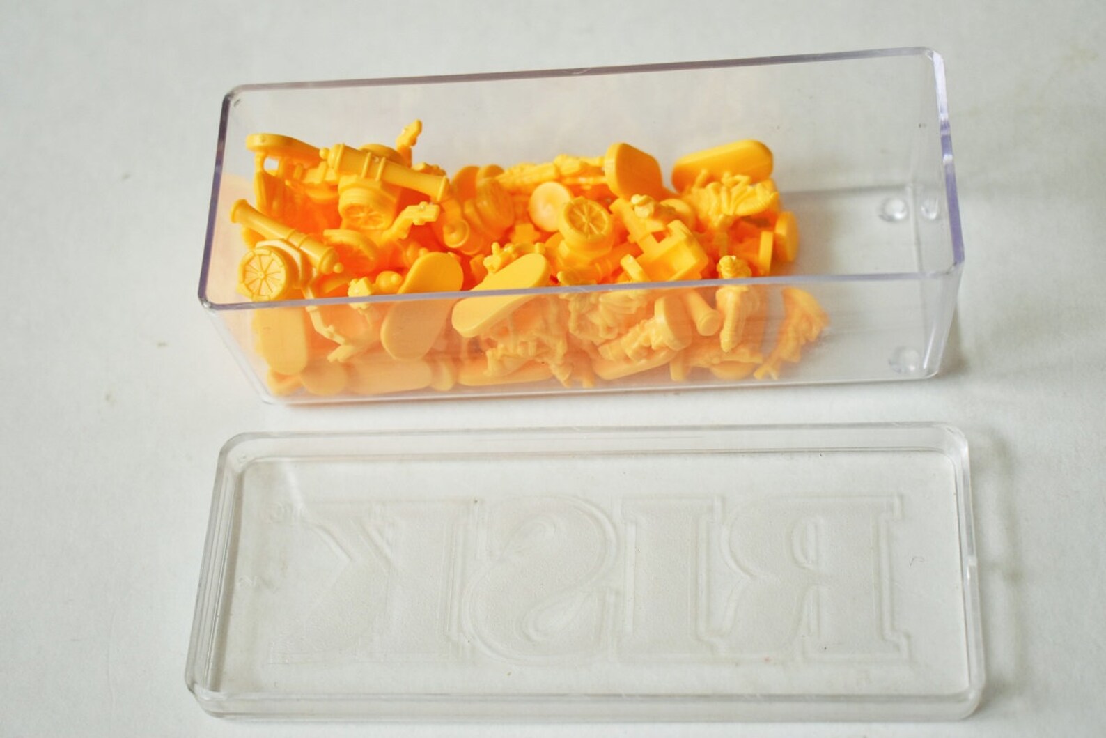 Risk game piecesVintage game piecesYellow Risk menRisk Etsy