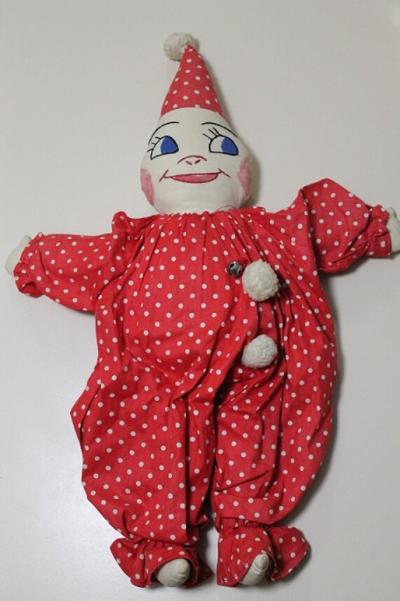 cute clown doll