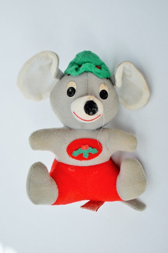 christmas mouse plush