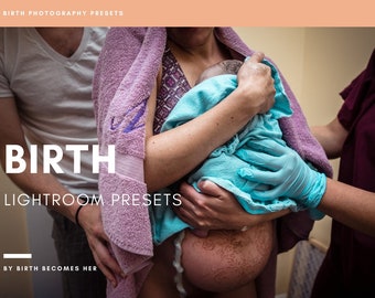 Birth Photography Presets for Adobe Lightroom - Lightroom Presets