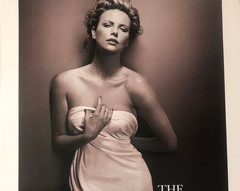 Vincent Peters Original Gallery Exhibition Poster The Light Between US Charlize Theron 84x59cm