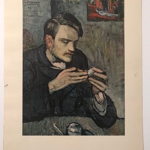 Pablo Picasso - Mateo F De Soto lithograph from 1948 French Folio of Picassos Works