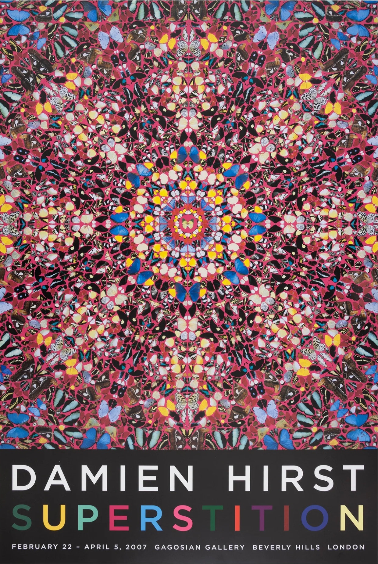 Damien Hirst / ヴィンテージ / 額入りポスター Damien Hirst | Cherry Blossoms Poster 1 (2021) | Available