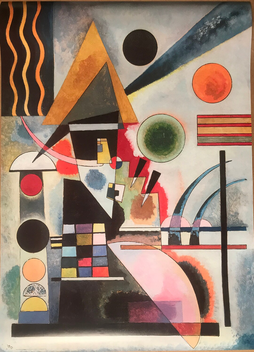 Wassily Kandinsky、、画集画、額装付 il_1080xN.3904730668_gc9d.jpg