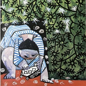 Pablo Picasso Original Exhibition Poster vintage 1981 Wall Art