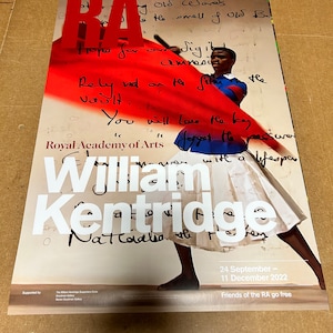 William Kentridge Original Exhibition Museum Gallery Wall Art Poster